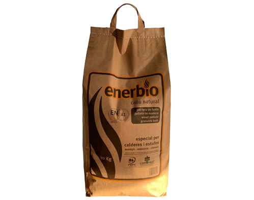 Pellets Enerbio  Paleta de 72 sacos de 15 kg